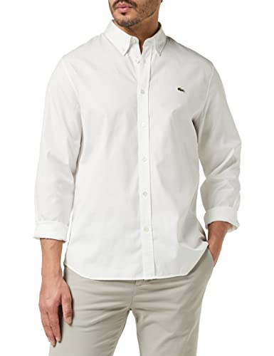 Lacoste Koszula męska, Blanc, XL-XXL
