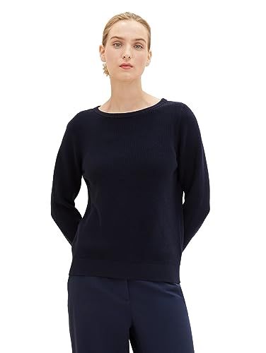 TOM TAILOR Sweter damski, 10668 - Sky Captain Blue, XXS