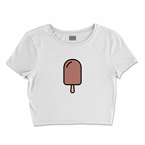 Bona Basics, Damski T-shirt basic, z nadrukiem cyfrowym, 100 bawełny, biały, swobodny, damski top, rozmiar: M, biały, M