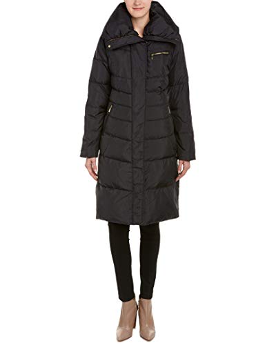Cole Haan Damski płaszcz puchowy, Deep Navy, S