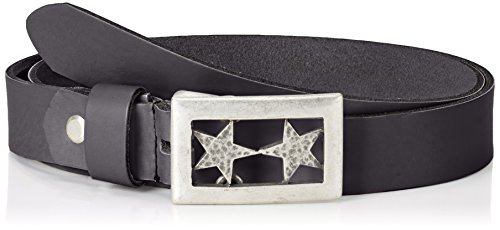 MGM Doubel Star pasek damski, czarny (czarny 1), 100