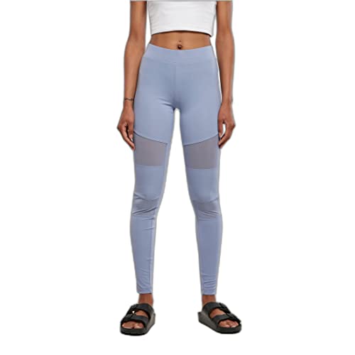 Urban Classics Damskie legginsy Tech Mesh, Niebieska altówka, XS