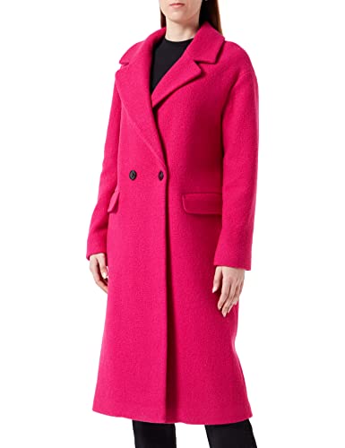 Gerry Weber Damski płaszcz 850012-31120 wełna, różowy (Hot Pink), 42