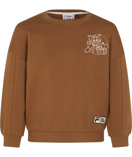 FILA Bluza dziecięca Tawau Oversized Crew Sweat Sweat Sweat, Nuthatch, 86/92