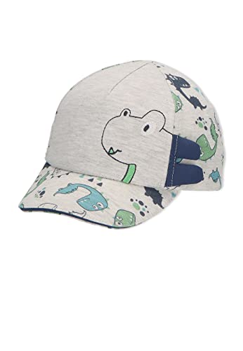 Sterntaler Czapka bejsbolowa chłopięca Multidino, Srebrny, 6.5