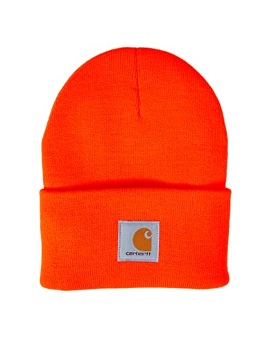Carhartt Me?czyzni Watch Hat Czapka Zimowa, Pomara?czowy