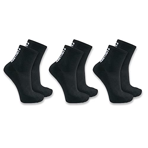 Carhartt Skarpety męskie (3 sztuki), Czarny, L