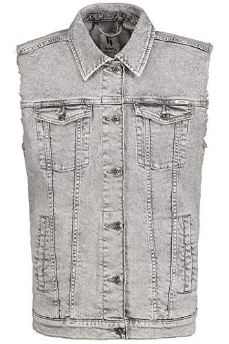 Garcia Kids Dziewczęca Colbert + Gilet lekka kurtka bawełniana, wybielana, 140/146, Bleached, 140/146 cm