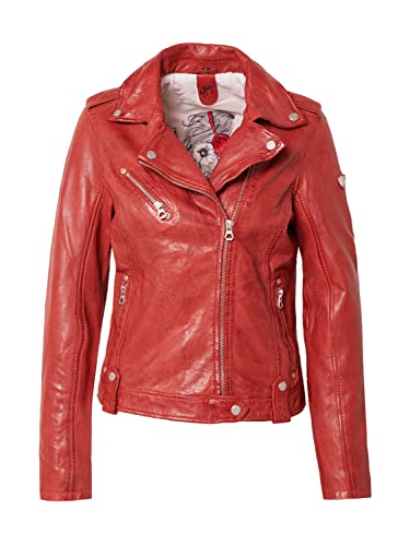 Gipsy Damska kurtka skórzana Famos Laosv, Bio Red, XL, Bio Czerwony, XL