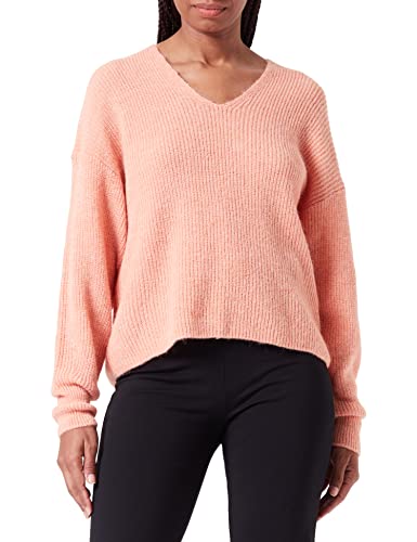 United Colors of Benetton Damski sweter z dekoltem w serek M/L 1068d400n, czerwony średni 6k7, M