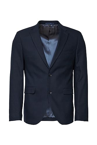 ESPRIT Collection Męska marynarka 043EO2G307, 400/NAVY, 102, 400/granatowy.