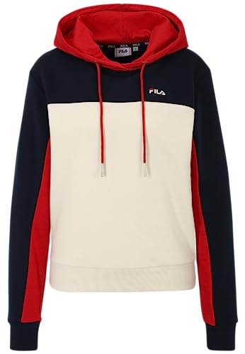 FILA Damska bluza z kapturem Biebertal, Black Iris, XL