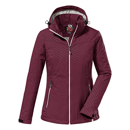 Killtec Damska kurtka softshell z odpinanym kapturem KOS 176 WMN SFTSHLL JCKT, ciemnoróżowa, 42, 38390-000