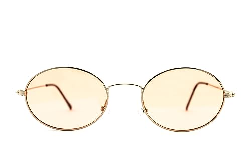 Bonateks Unisex DEPLGZLK100361 okulary przeciwsłoneczne, żółte, 1,1 mm, żółty