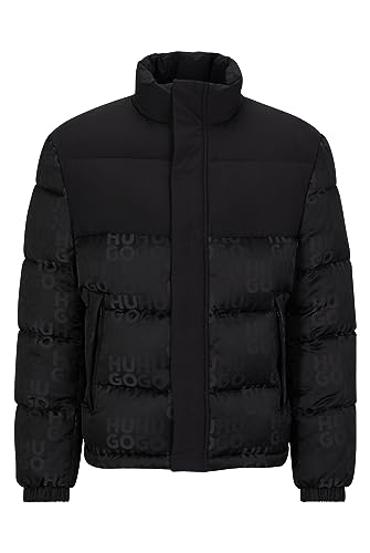 HUGO Męska kurtka wierzchnia, czarny (Black1), XS