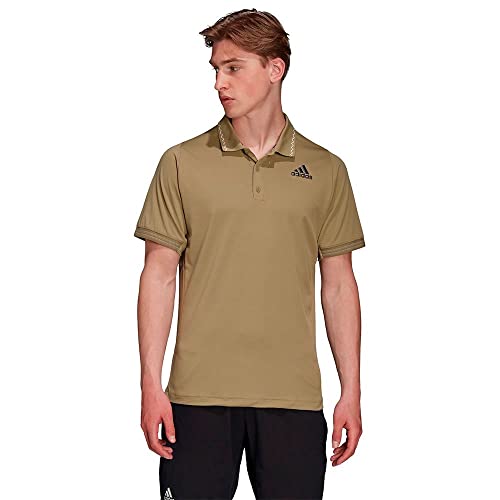 adidas Męska koszulka polo Flift Pb, zielony, XL