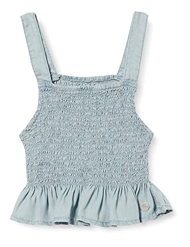 Pepe Jeans Carmela Top,Koszula dla dziewczynek i dziewcząt, 504bleach niebieski, 4