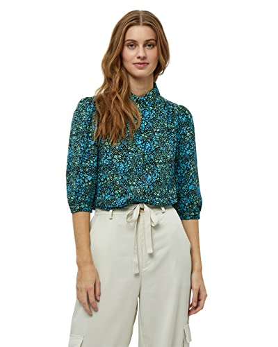 Minus Damska koszulka Belia 2, nadruk jasnego limonki, 12, Jasny nadruk limonkowy, 38