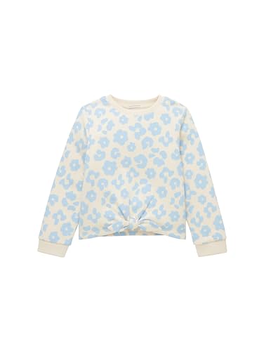 TOM TAILOR Dziewczęca bluza dziecięca, 34007 – Big Leo Flower Print, 92/98 cm