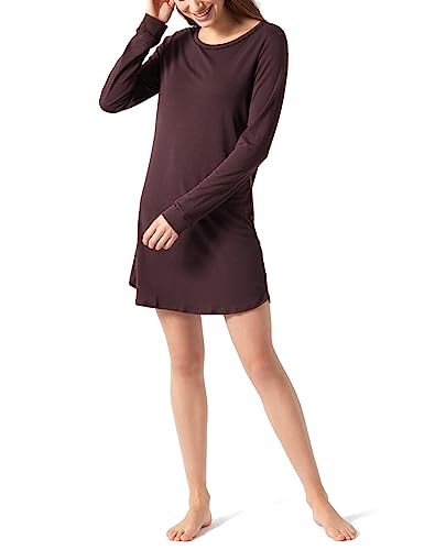Schiesser Damska Koszulka Nocna, 85 Cm, Burgund, 38