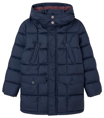 Hackett London Kurtka chłopięca o długiej długości, Niebieski (granatowy), 9 Lat