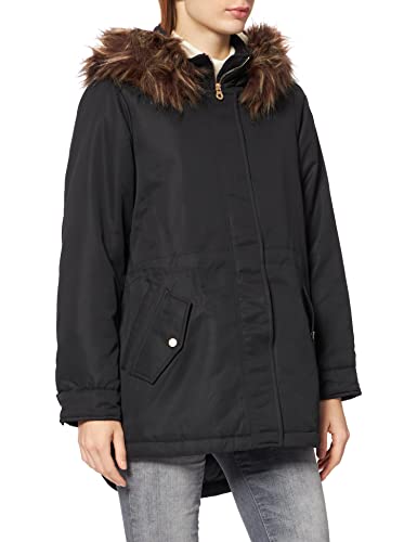 ONLY Onlelsa Parka Coat OTW płaszcz damski, czarny, L