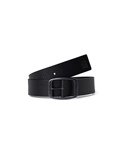 G-STAR RAW Męski pasek Mett Belt, Czarny (Black/Black Metal D18743-c579-2805), 105