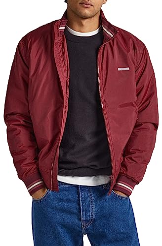 Pepe Jeans Kurtka męska Bon, Czerwony (bordowy), M