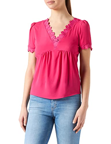 Naf Naf T-shirt damski, Extra Pink, XS