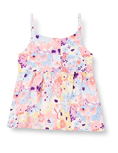 Levi's Kids Dziewczęca Lvg Baby Doll Tank top, Kwiatowe kwiaty, 10 Lata