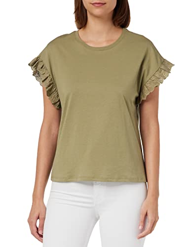 Bestseller A/S ONLIRIS S/S EMB JRS NOOS Top, aloes, XXS, aloes, XXS