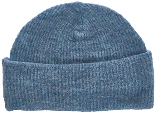 Vero Moda Accessories Damska czapka beanie Vmlefile Short Noos, Dusty Blue/Szczegóły: Melange, jeden rozmiar