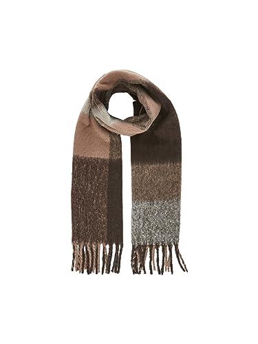 Bestseller A/S Szalik damski Pcbea Long Scarf Noos Bc, Rose Shadow/AOP: CHECK, jeden rozmiar