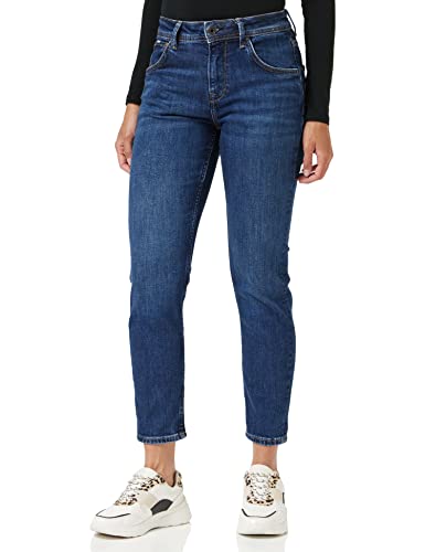 Pepe Jeans dżinsy damskie fioletowe, niebieski (Denim-vr6), 28W / 32L