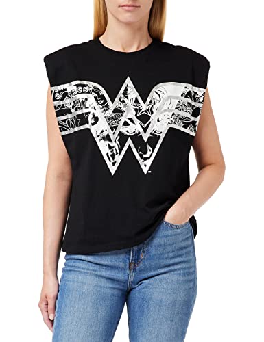 Replay Koszulka damska, 098 czarny, XL