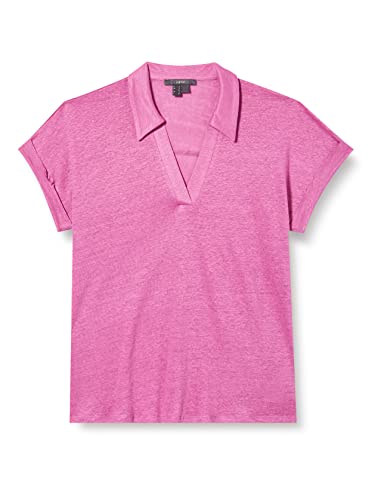 ESPRIT Collection Koszulka damska, 650 / ciemnoróżowy, M