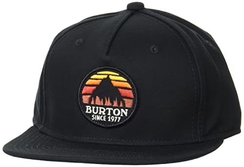 Burton Czapka baseballowa dla chłopców Underhill True Black, 1SZ, czarny (True Black), jeden rozmiar
