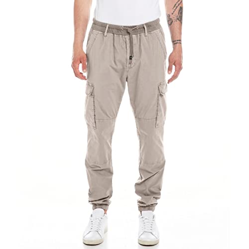 Replay Spodnie męskie, 104 błoto, 30W