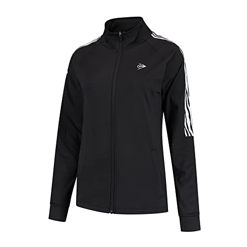 Dunlop Sports Damska kurtka damska z tracksuit, czarny, XS