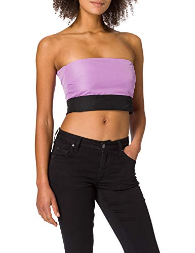 PINKO Modna kamizelka damska, Qz2_fioletowy/czarny, 42 PL