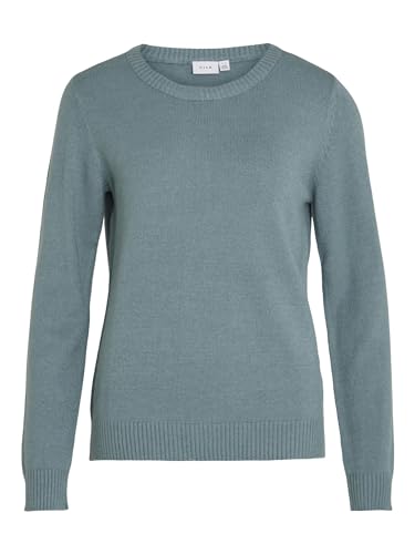 VIRIL O-Neck L/S Knit Top - NOOS, Arctic/Szczegóły: ciemny melanż, XL