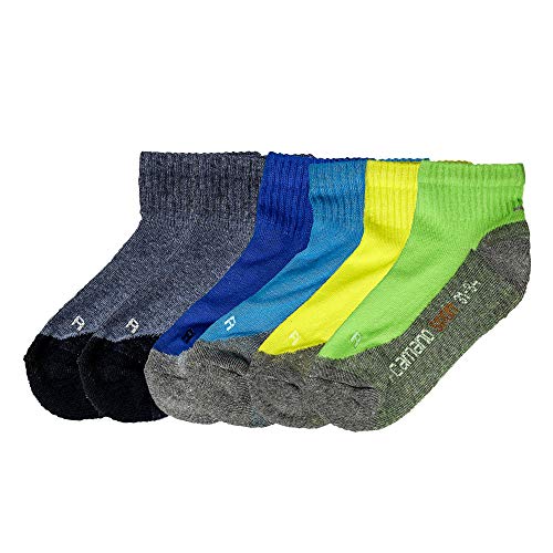 Camano 1116005000 – protex function Kinder Quarters 6 par, rozmiar 27/30, kolor turkusowy, turkusowy, 27