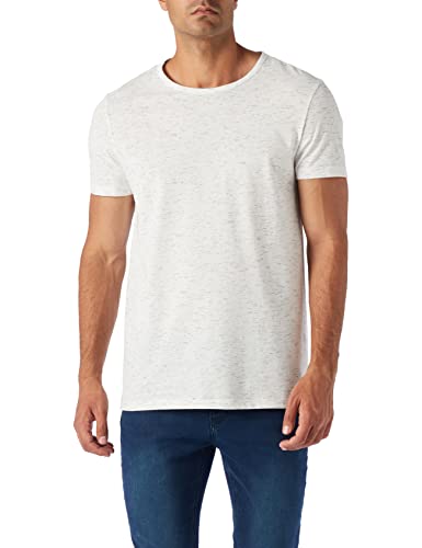 Koton Męski t-shirt Mealy Basic, biały (000), XXL