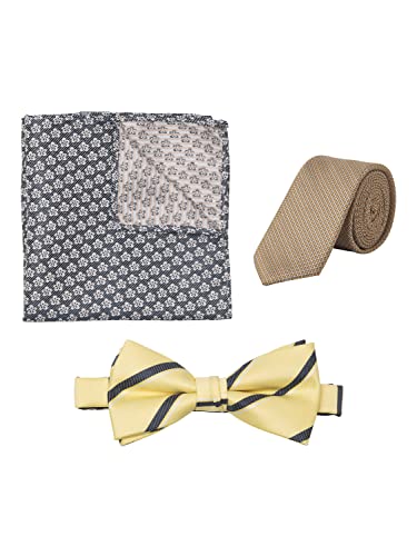 JACK & JONES Męska Jacrilo Summer Giftbox zestaw z krawatem i muchą, Navy Blazer, One Size, granatowy blezer, Rozmiar Uniwersalny