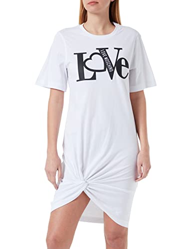 Love Moschino Sukienka damska, optical white, 48