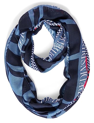 Street One Damski A572188 szal kominowy, Dahlia Blue, A, Dahlia Blue