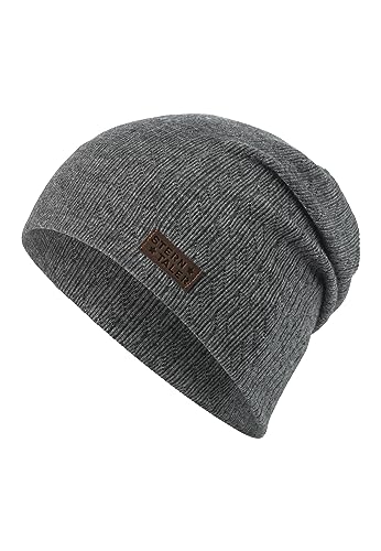 Sterntaler Chłopięca czapka typu beanie, asfalt, 49