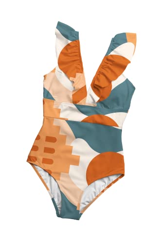 Averie Damski kostium kąpielowy Alora One Piece, wielokolorowy, XS