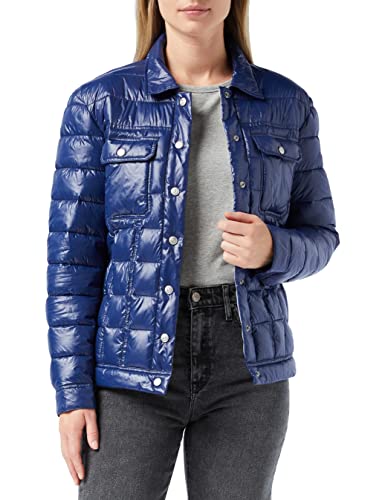 Replay Kurtka damska, 788 stalowy niebieski, XL