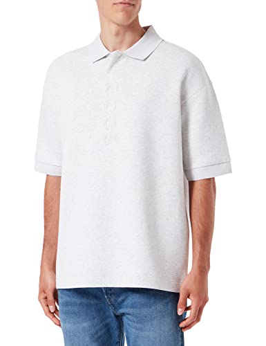 BOSS Męska koszula polo Pirax, Light/Pastel Grey57, M